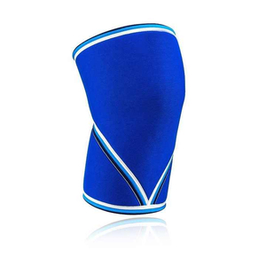 Blue Knee Sleeve Neoprene Breathable Quick Dry Compression Support Unisex Pull-On Protection Sports All Seasons - Product Image 4
