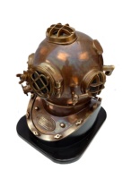 Casque de plongée marin antique en laiton, casque décoratif artisanal, décoration antique à prix de gros