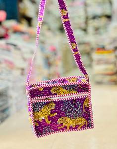 Sac de rangement matelassé en coton avec fermeture éclair, pochette de rangement cosmétique, étui de voyage portable, motif fruits - Product Image 1