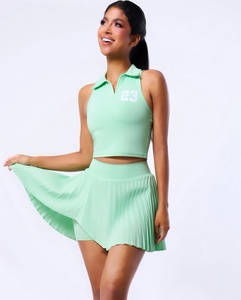 Women's Tennis Wear Custom Design Tennis Uniforms From Pakistan Hot Sale Tennis Uniforms For Women's From Pakistan - Product Image 6
