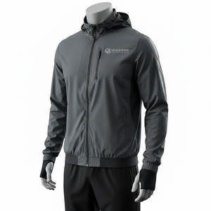 Veste de sport pour homme, pour la remise en forme et les exercices quotidiens, coupe ajustée - Product Image 1