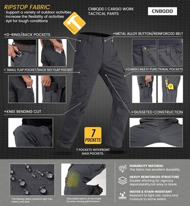 Pantalones de Trabajo Profesionales Resistentes y Duraderos para Obras de Construcción, Pantalones de Trabajo de Alta Resistencia - Product Image 6