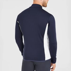 Sudadera con Cierre de Cremallera de un Cuarto para Hombre, Marca Privada, Informal, de Manga Larga, Tejido Suave, Personalizable - Product Image 3