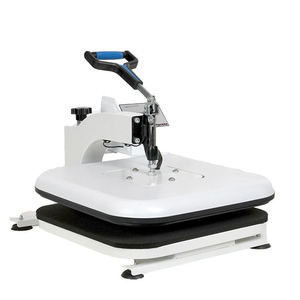 Machine d'impression de t-shirts à transfert thermique avec cœur PLC, presse à chaud manuelle Unalilia 1000W 220V, garantie 3 ans - Product Image 3