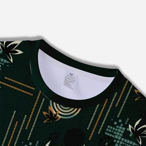 T-shirts pour hommes à manches courtes, personnalisés, de haute qualité, imprimés par transfert thermique, 100% coton respirant, décontractés, 220g, col rond, vente en gros - Product Image 4