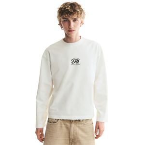 T-shirt à manches longues pour homme, coupe ample et décontractée, coton premium, col rond, style streetwear surdimensionné, fabricant OEM ODM personnalisé - Product Image 1