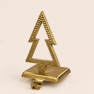 Premium Holiday <b>Stocking</b> Hook Elegant Metal Craft for Seasonal Arrangements - Product Image 3