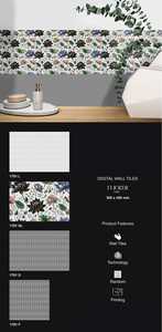 Carreaux de céramique pour murs et sols 300x450 mm pour espaces résidentiels et commerciaux Finition brillante et mate - Product Image 2