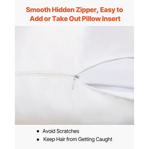 Silky satin pillowcase 2-Pack 26x20 trong kích thước tiêu chuẩn tấm & gối Bộ - Product Image 5