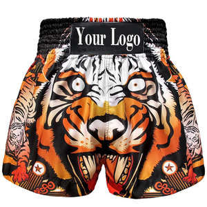 Shorts UFC à prix raisonnable, shorts d'entraînement personnalisés avec logo brodé pour hommes, nouveaux shorts de boxe par sublimation, shorts MMA respirants - Product Image 3