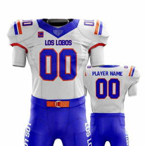 Uniformes de Fútbol Americano para Adultos de Alta Calidad, 100% Poliéster, Transpirables, de Secado Rápido, Estampados, Sublimados, Venta al Por Mayor - Product Image 3