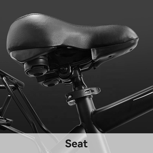 中国工厂助力电机货运两轮宽胎成人城市山地越野48V折叠电机零件电动自行车 - Product Image 5