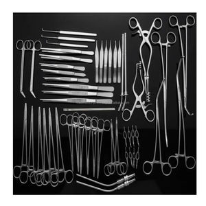Medtrust Surgical Vascular Surgery <b>Instrument</b> Set 52 Pcs Stainless Steel Surgical <b>Instruments</b> for Cardiovascular Procedure - Product Image 3