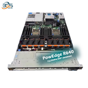 Best Dells EMC PowerEdge R640 ERP <b>Database</b> Rack Server with Intel Xeon Silver CPU/64G RAM/1.2T HDD/750W Power - Product Image 1