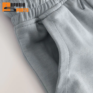 High Quality Men's Joggers Custom Shorts 100% Cotton Lightweight Hip Hop Streetwear Private <b>Label</b> Running Sweat Shorts Men - Product Image 4