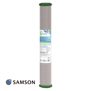 Purificador de agua con filtro de cloro para eliminar sabor y olor, 20 pulgadas, calidad profesional - Product Image 1