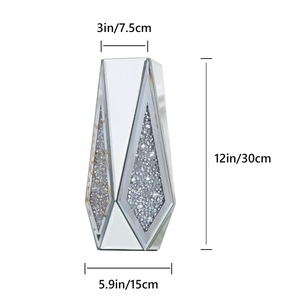 Elegante Florero de Metal para Mesa, Porta Flores Decorativo para Oficina, Colección B2B, Regalo Moderno y Lujoso para el Hogar - Product Image 1