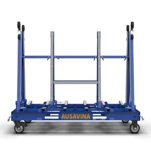 Ausavina Folding One-Stop A-Frame para organizar y transportar losas de piedra en áreas de construcción, fábricas - Product Image 1
