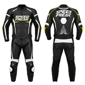 ชุดหนังมอเตอร์ไซค์แบบชิ้นเดียวสำหรับผู้ชาย Speed Freak แขนยาว ระบายอากาศได้ดี เหมาะสำหรับการแข่งรถทุกฤดู - Product Image 1