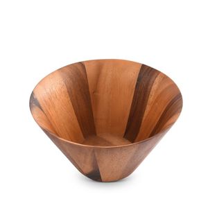 Nuevo Estilo de Tazón Decorativo de Madera para Frutas con Tapa Personalizable, Tazón Clásico de Madera para Cena, Almuerzo y Comida - Product Image 2