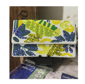 Bohemian Style Evening Shopping Party Shoulder Messenger Bag Indian Fashion Style Handmade Beaded Designer Clutch Bag for Women - Product Image 3