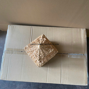 Best Selling Handwoven <b>Rattan</b> Pagoda Home Decor Ornament Natural Wicker Decoration OEM Supplier - Product Image 2
