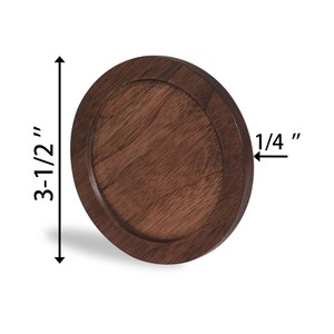 Wooden Pallet Personalized Customized Walnut Bohemian Design Handmade Washable Beverage Coasters Serving <b>Boards</b> for Hot Cold - Product Image 2