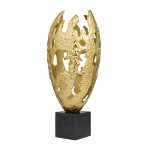 Escultura Metálica Moderna y Creativa, Adorno Decorativo Artístico para Decoración de Interiores de Hogar u Oficina al Mejor Precio - Product Image 2