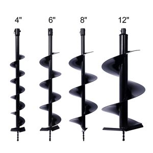 Punta per trivella da 3/4 di pollice per la creazione di fori nel terreno, attrezzo per la preparazione di aiuole, ricambio per scavafossi. - Product Image 1
