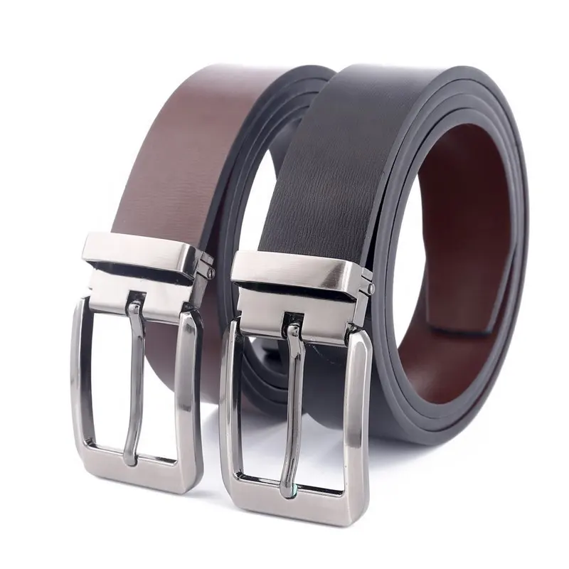 Men's pin buckle genuine leather Belt Fashion Casual Business Waist Belt Customization