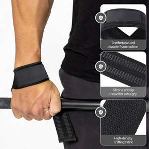 Premium Fitness Combo Set Featuring <b>Hip</b> Resistance Band Adjustable Ankle Strap Barbell <b>Pad</b> and Heavy Duty Lifting Straps 2026 - Product Image 4