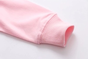 Sudadera con capucha oversize para niñas, de moda, con bloques de color, de forro polar, con hombros caídos, tipo jersey para niños - Product Image 3