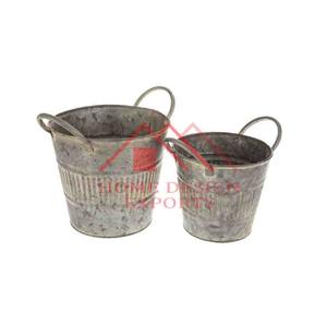 Cubo de cerveza de estaño de hierro de Metal de alta calidad para uso en interiores y exteriores, el mejor vendedor, el precio más barato, Cubo de cubo galvanizado de Metal - Product Image 6