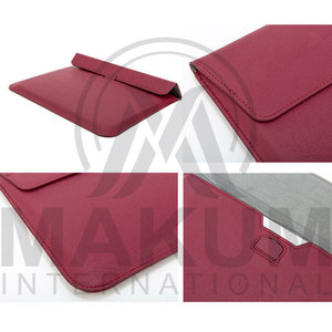 Housse pour ordinateur portable en cuir véritable marron, cuir de vachette - Product Image 6