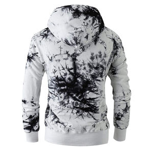 Sweat-shirts en molleton tie-dye pour hommes, style hiver, respirants, grandes tailles, basiques, mélange de coton, meilleures ventes, sweat-shirts tie-dye du Pakistan - Product Image 2