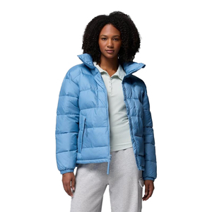 Veste matelassée pour femme, 325 GSM, polyester, imperméable, chaude, légère, décontractée, pour l'extérieur, OEM, privée - Product Image 4