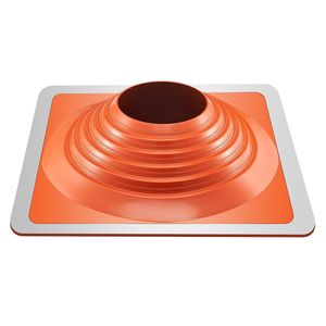 Guaina Flessibile in Silicone per Tubi da Tetto, Resistente alle Alte Temperature (-101°F/437°F), 10-18 Pollici, per Componenti Caminetto e Tubi di Copertura - Product Image 1