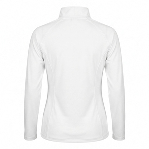 custom Pickleball Womens Long Sleeve quarter Zip Neck Performance Shirt Moisture Wicking Aero <b>Vented</b> Breathable Athletic Apparel - Product Image 4