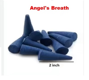 Best Brand <b>Incense</b> <b>Cones</b> Wholesale Supply of Natural Angel's Breath <b>Cones</b> in Blue Wood Material - Product Image 1