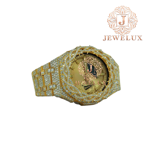 Montre-bracelet de luxe en moissanite style hip-hop avec finition haut de gamme pour les boutiques de bijoux et les magasins de mode - Product Image 4