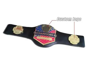 Ceinture de champion personnalisée par le fabricant, robuste, grande plaque en métal doré, pour la lutte, la boxe, les arts martiaux, ceintures de championnat WWF - Product Image 5
