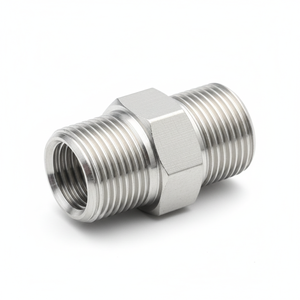 Raccords de tuyauterie hexagonaux filetés mâles SS302 SS304 SS316 1/4'' 5/8'' OEM - Product Image 6