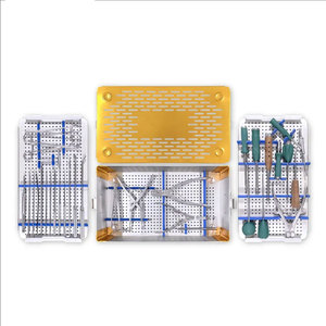 Juego de Instrumentos Quirúrgicos Manuales Médicos de Venta Caliente, de Acero Inoxidable Alemán, para Cirugía Ortopédica, Tornillo Pedicular para Columna Cervical, CE - Product Image 4