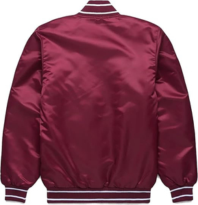 OEM Luxury Satin <b>Jacket</b> for <b>Men</b> & Women Varsity Custom Design Available Perfect for Brand Collections Wholesale Bulk Order - Product Image 3