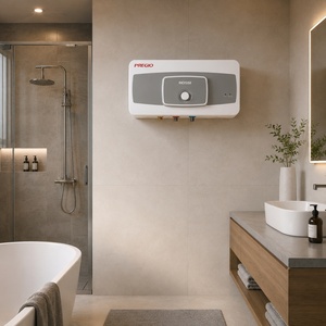Vietnamese Factory Wholesales Price 30 Liter Tank Home Bathroom Slim Electric Storage Water <b>Heater</b> Rossi Pregio Slim 30 - Product Image 4