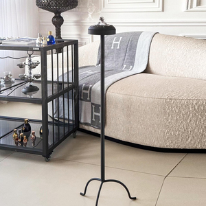 Elegante Juego de 3 Quemadores de Incienso Altos para Piso con Acabados Metálicos Elegantes, Perfecto para una Decoración Aromática del Hogar - Product Image 6