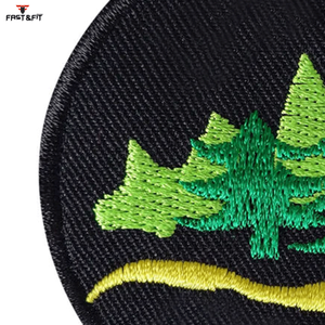 Parches Bordados en 3D con Colores y Tamaños Personalizados, Material PU, Servicio Personalizado OEM para Sombreros y Ropa - Diseño Popular con Borde Adhesivo Merrow - Product Image 2