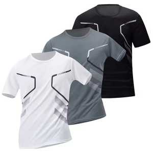 New Design 2026 Men T shirt Sports Wear Custom Men Jersey Casual T shirt - Product Image 3