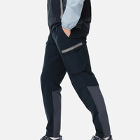 Softshell-jack voor heren, waterafstotend windjack met capuchon en zakken, elastische taille, normale pasvorm, geschikt voor alle seizoenen, outdoor-kleding