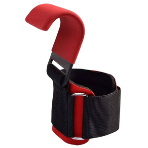 Guantes de seguridad para fitness con agarres de gancho y correas de muñeca para gimnasio, dominadas, levantamiento de pesas, powerlifting y protección de palmas - Product Image 3